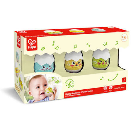 Happy Hatchlings Wobble Rattles by Hape 0-24m