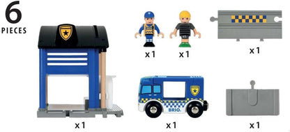 BRIO World Police Station 33813 3+