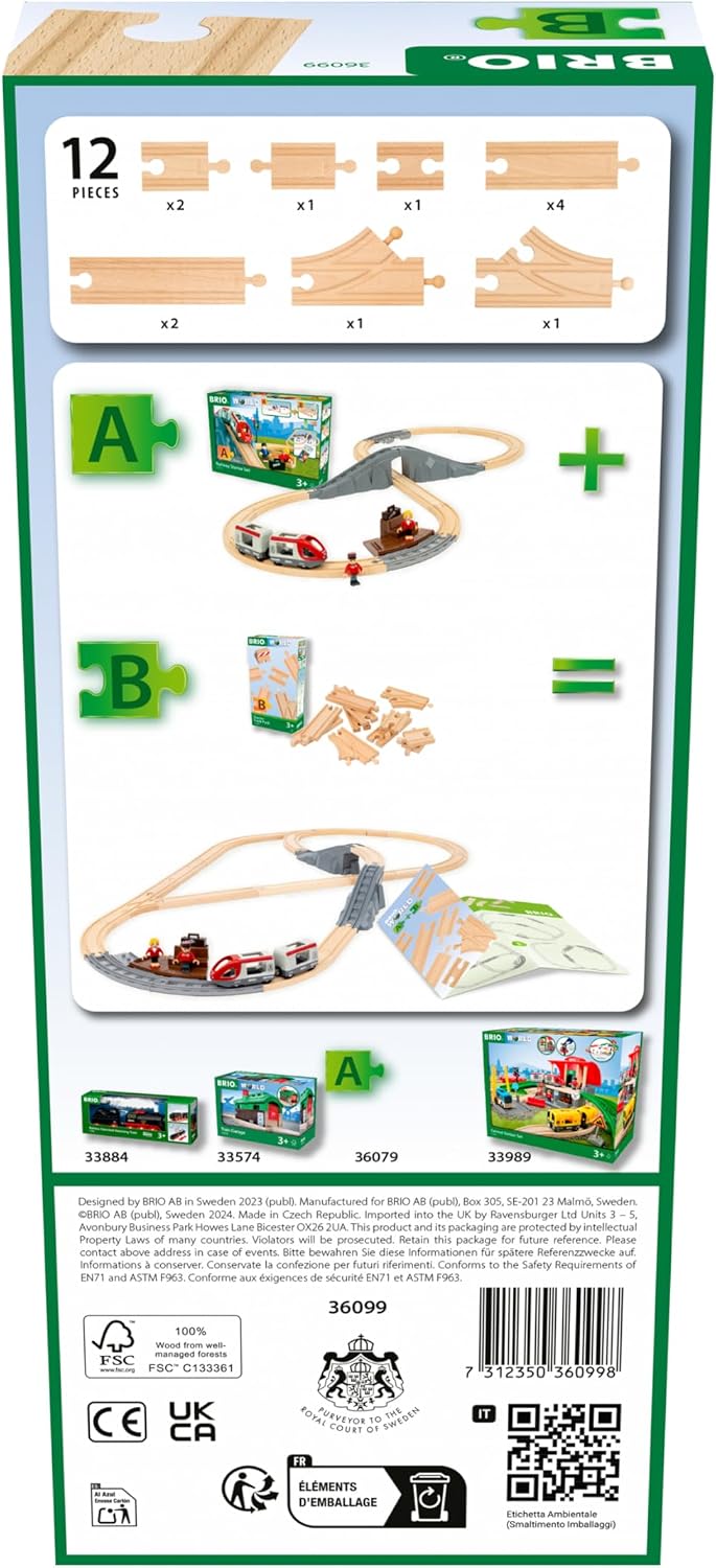 BRIO World Starter Track Pack 36099 3+