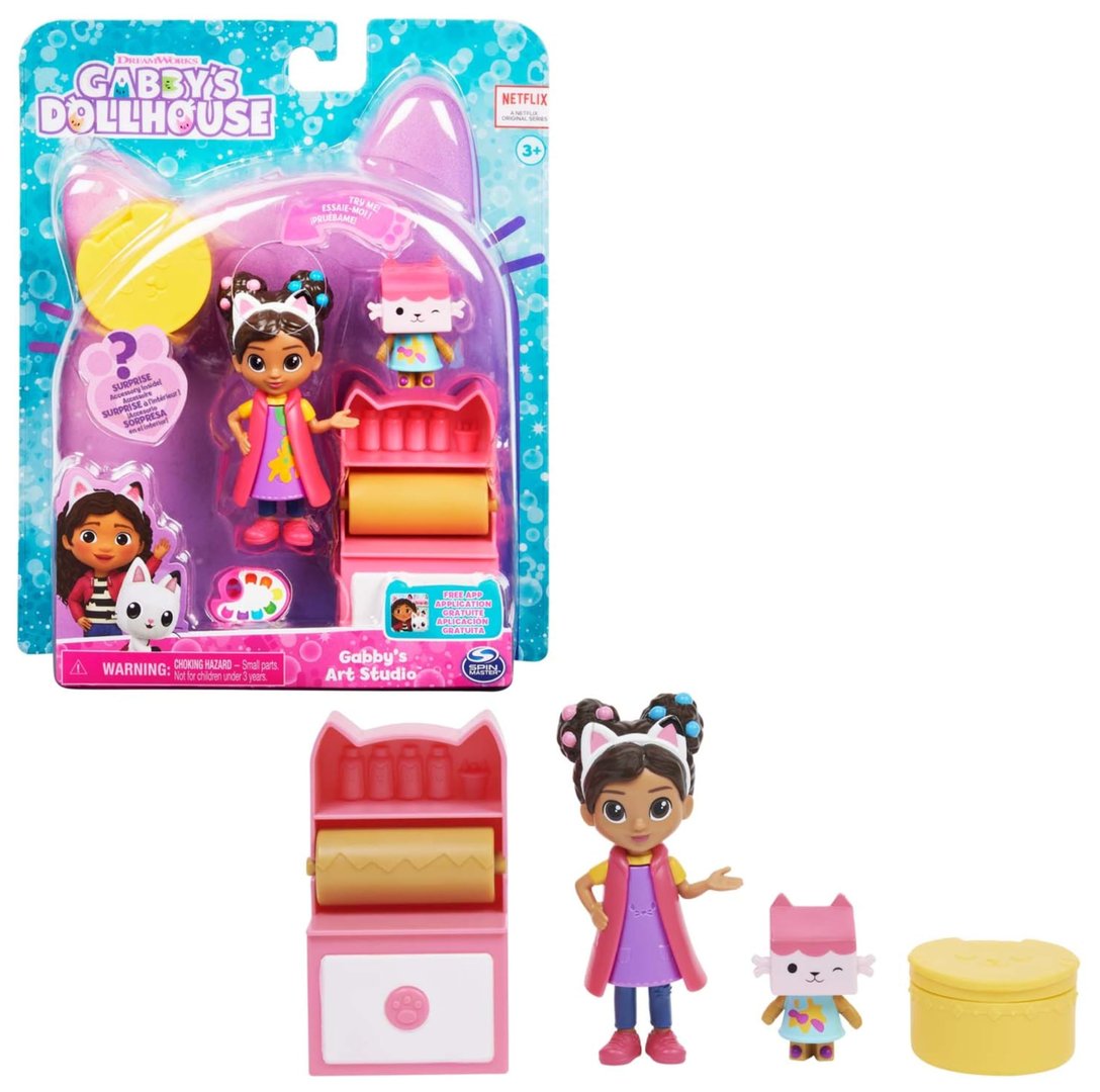 Gabby's Dollhouse Gabby's Art Studio Play Set 3+