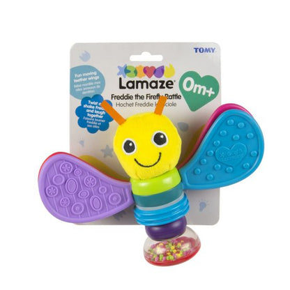 Lamaze Freddie the Firefly Rattle by Tomy 0m+