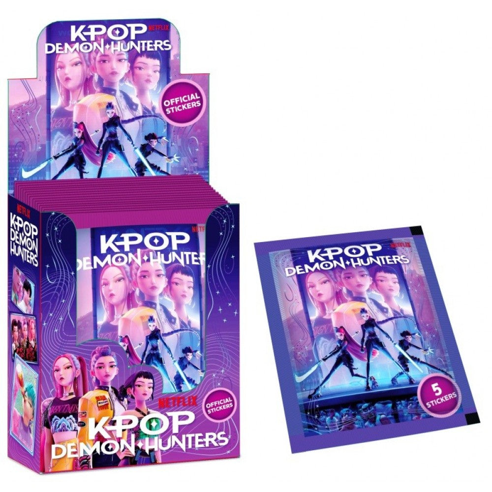 KPop Demon Hunters Official Sticker Pack Collection