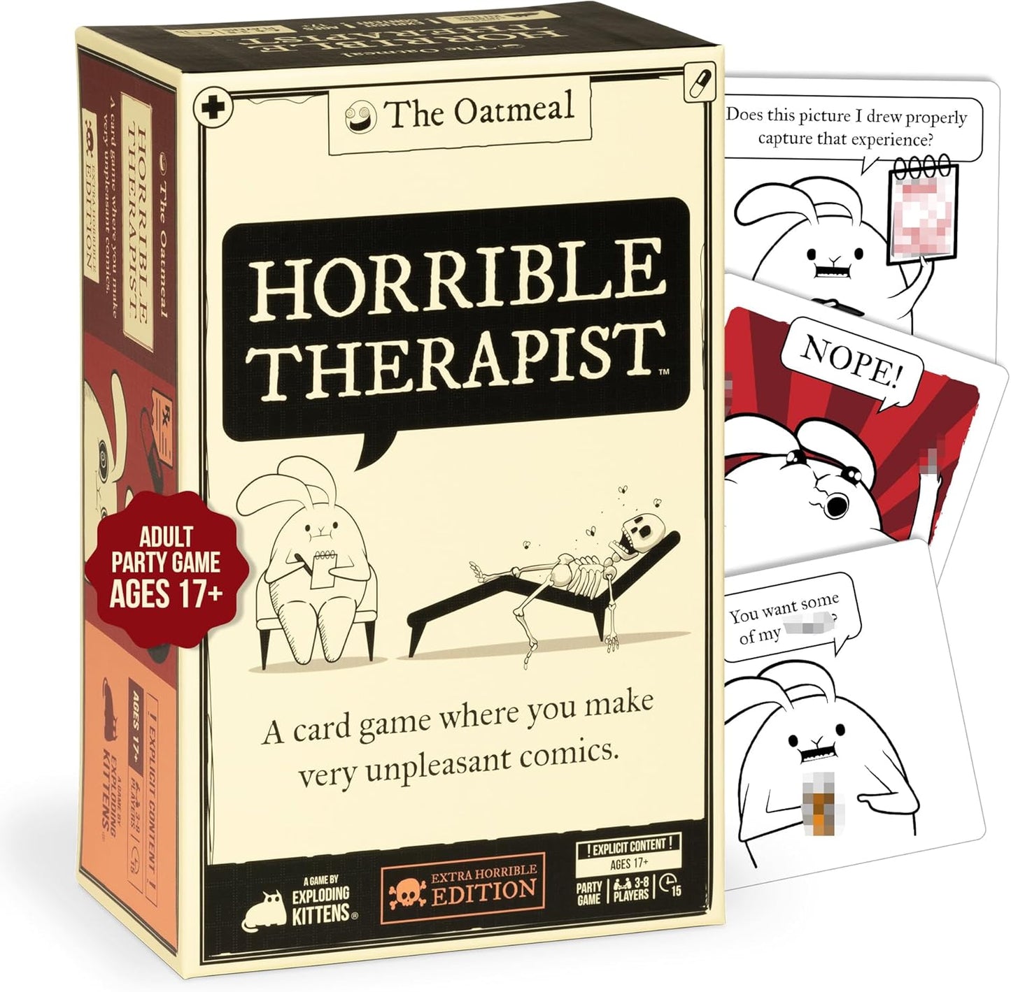 Horrible Therapist by Exploding Kittens 18+