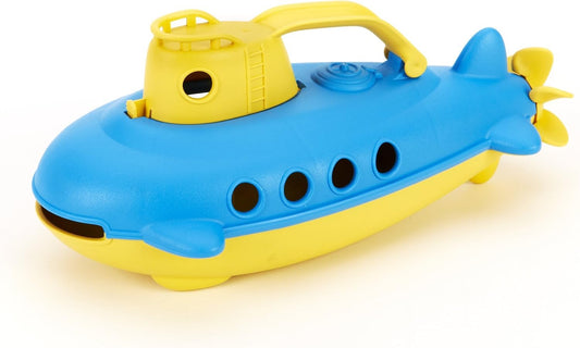 Eco Submarine Yellow and Blue (Yellow Handle) by Green Toys 6m+