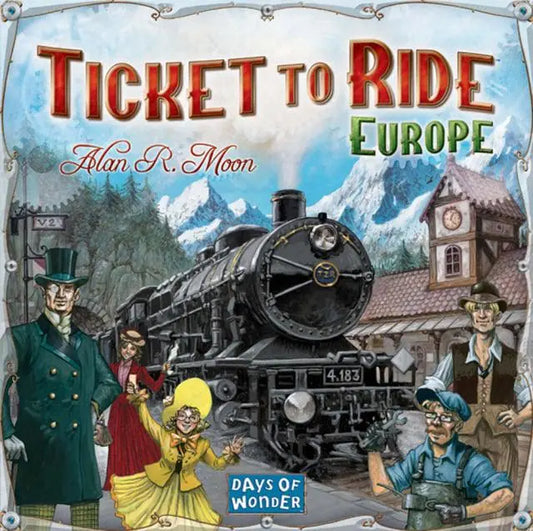 Ticket to Ride Europe Strategy Board Game 8+