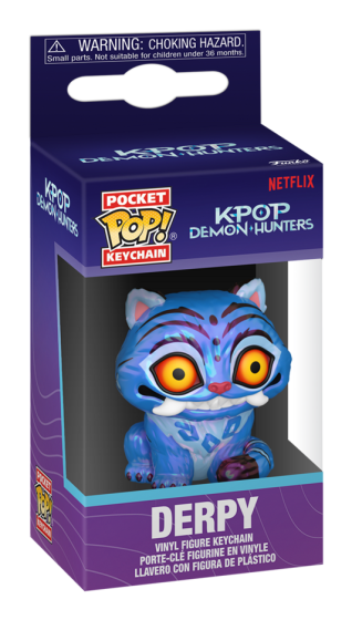 Funko POP! K-Pop Demon Hunters Vinyl Keychain Derpy 3+