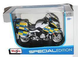 Maisto Motorbike Police BMW R1200 RT - 1:18 By Maisto 3+