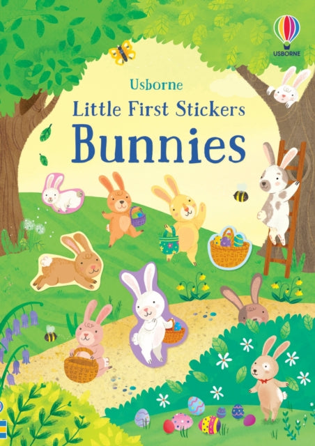 Usborne Little First Stickers Bunnies by Kristie Pickersgill 3+