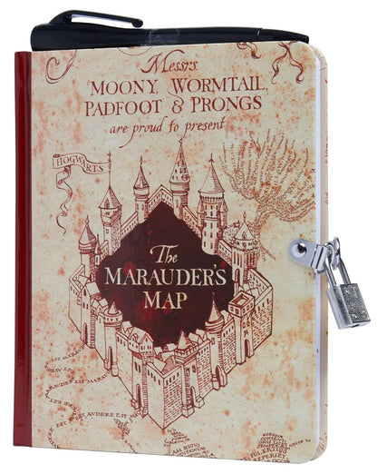 Harry Potter: Marauder's Map Lock and Key Diary 6+