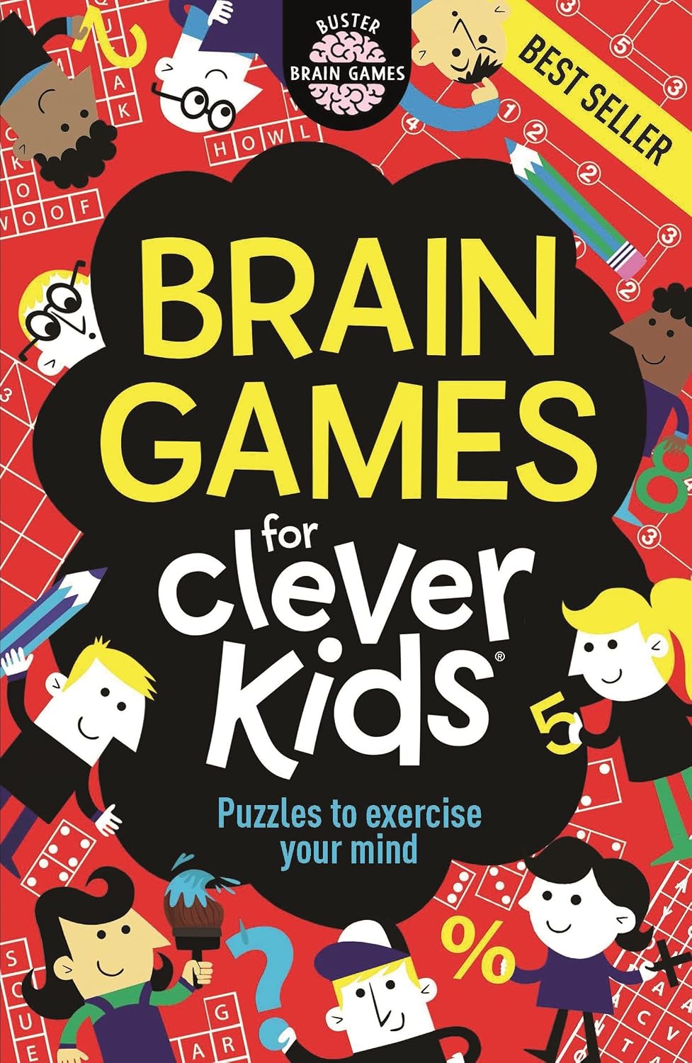 Brain Games For Clever Kids by Dr Gareth Moore Ages 7 - 10