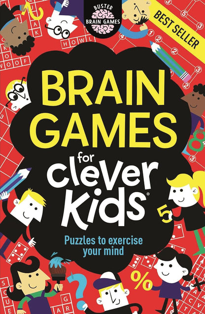 Brain Games For Clever Kids by Dr Gareth Moore Ages 7 - 10