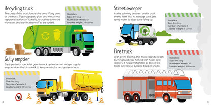 Trucks Book and Jigsaw puzzle by Usborne 3+