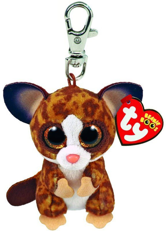 Binky The Bush Baby Key Clip Ty Beanie DOB January 7