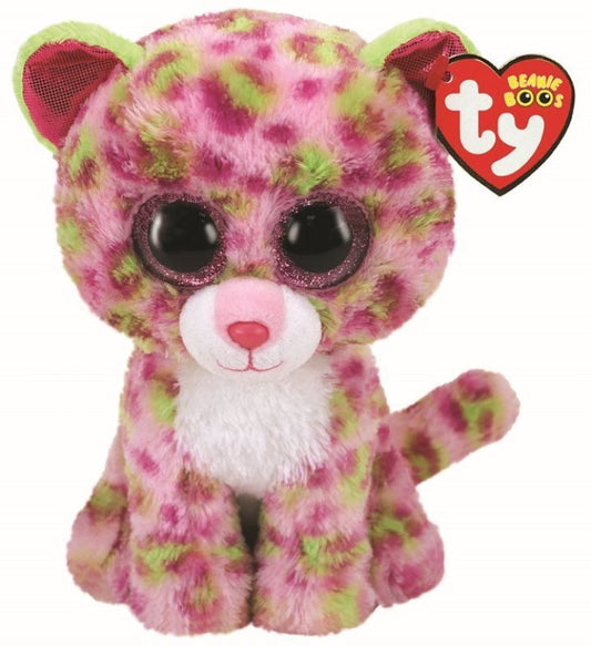 Lainey The Leopard 15cm Ty Beanie Boos Soft Toy DOB July 9