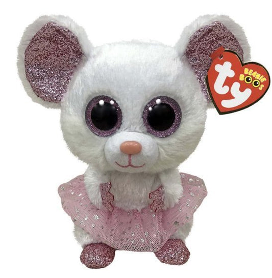 Nina The Mouse 15cm Ty Beanie Soft Toy DOB September 27