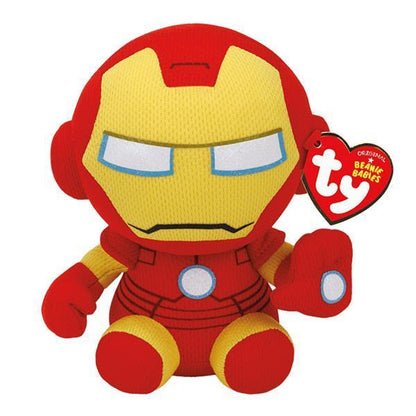 Ty Beanie Babies Marvel Comics Iron Man 15cm Soft Toy
