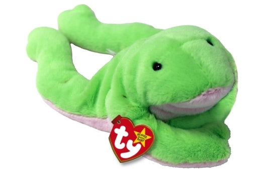 Legs The Frog II Original 15cm TY Beanie Baby DOB June 7