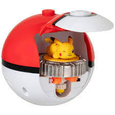 Pokemon Battle Spinner Pack Pikachu & Pokeball Set 4+