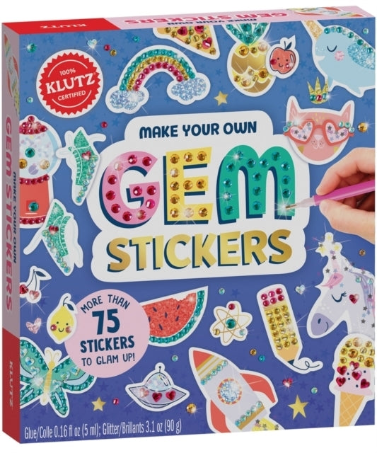 Make Your Own Gem Stickers by Klutz 4+