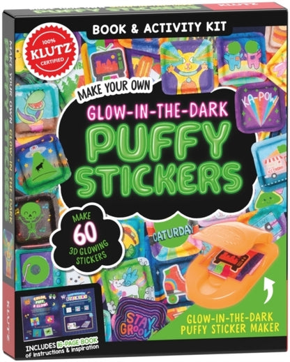 Make Your Own Glow-in-the-Dark Puffy Stickers by Klutz 6+