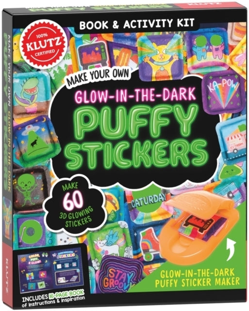 Make Your Own Glow-in-the-Dark Puffy Stickers by Klutz 6+