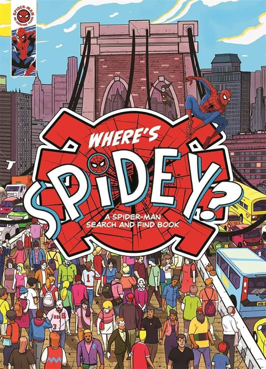 Where's Spidey? A Spider-Man Search & Find Book 6+