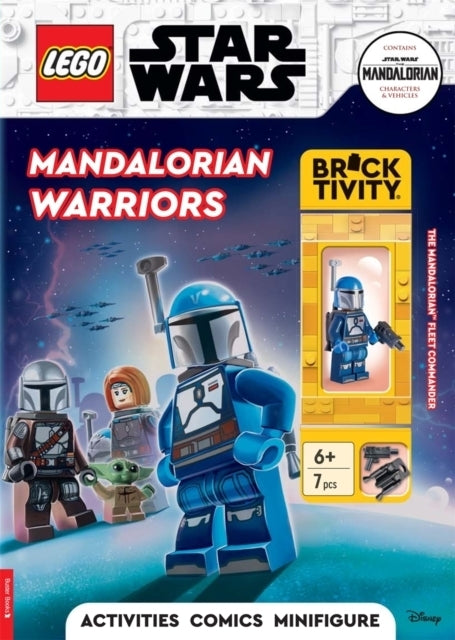 LEGO Star Wars Mandalorian Warriors Book & Lego minifigure 5+