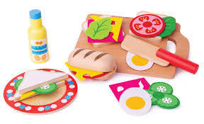Sandwich Making Set BJ436 3+ By Big Jigs Toys