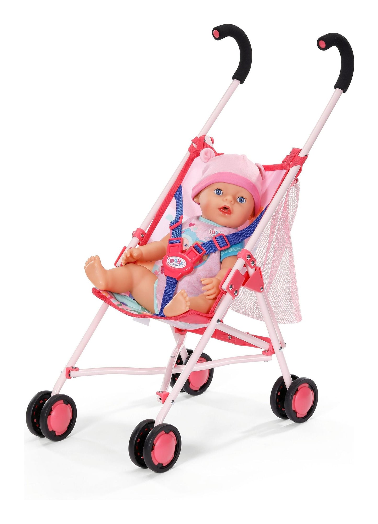 Stroller with Pink Bag 63 cm by Baby Born 3+