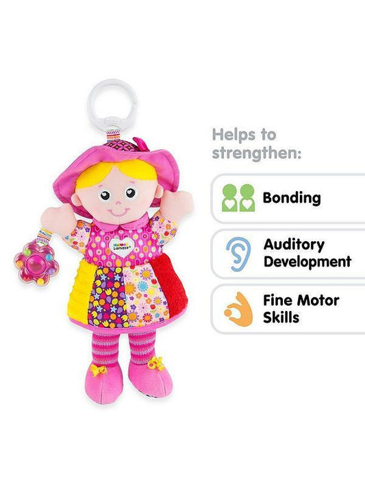 Lamaze My Friend Emily Clip and Go Baby Soft Toy From 0+