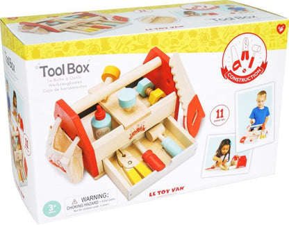 Wooden Tool Box By Le Toy Van TV476 3+