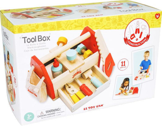 Wooden Tool Box By Le Toy Van TV476 3+