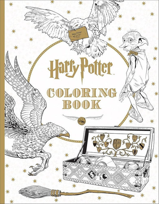 Harry Potter Wizarding World Colouring Book