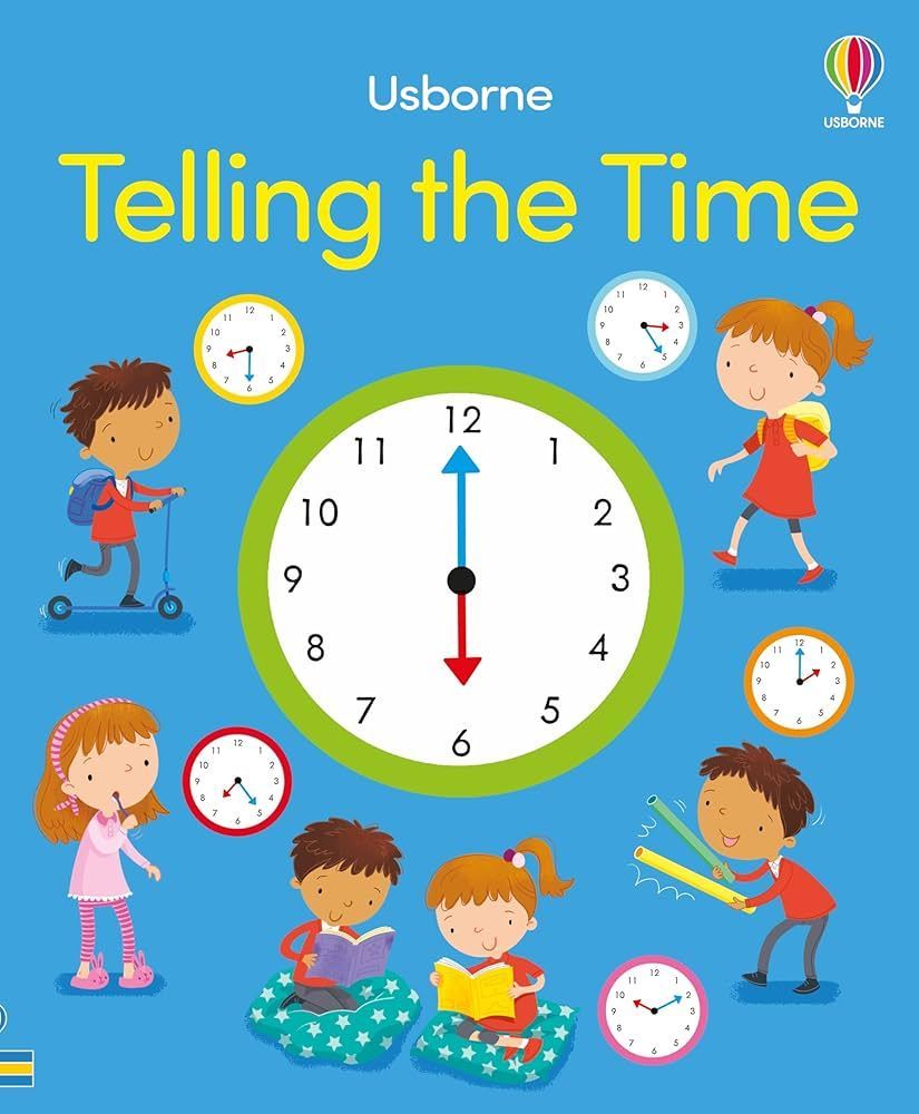 100 Piece Telling the Time Usborne Book and Jigsaw  6+