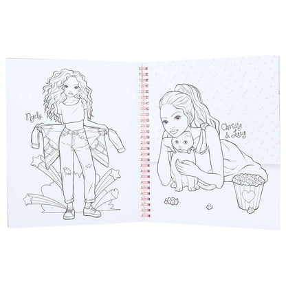 TOPModel Colouring Book - CUTIE STAR 412434_A