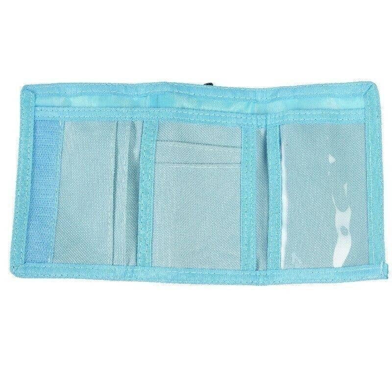 Children's Tri-fold Wallet - Dark Blue Sharks