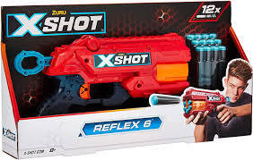 X-Shot Excel Reflex 6 By Zuru Toys 8+