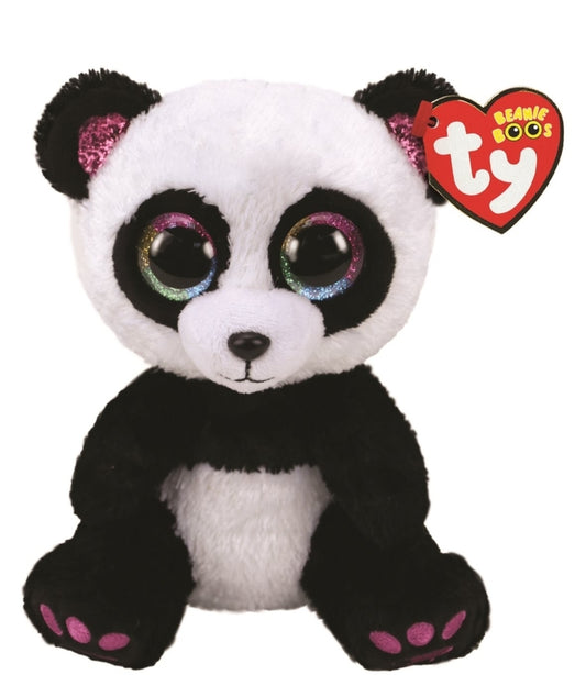 Paris The Panda 15cm Ty Beanie Boos Soft Toy Plush DOB March 12