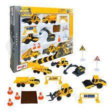 Maisto Volvo Construction Gift Set 3+