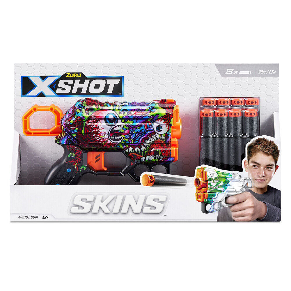 X-Shot Skins Menace By Zuru Toys For Children 8+
