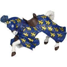 Blue Prince Philip's Horse 39258 by Papo Toys 3+