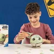 Star Wars Grogu with Ears 3D Puzzle Ball 72 Pieces Puzzle