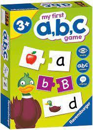 My First a,b,c Lean Your Letters Game by Ravensburger 3+