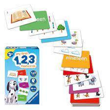 My First 1,2,3 Flash Cards By Ravensburger 3+