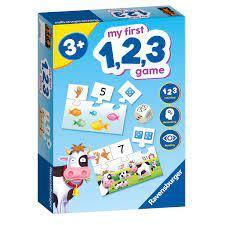 My First 1,2,3 Lean Your Numbers Game by Ravensburger 3+