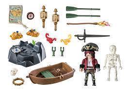 Playmobil Pirate with Rowboat Starter Pack 71254 4+
