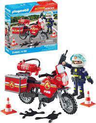 Playmobil City Action Fire Motorcycle 71466 4+