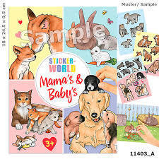 Mama's & Baby's Stickerworld Book 11403_A
