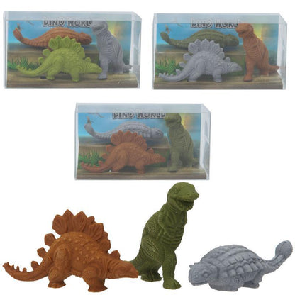 Dino World Eraser Set Dinosaurs by Depesche 411902_A