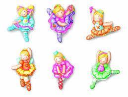 Glitter Ballerina Mould & Paint By 4M